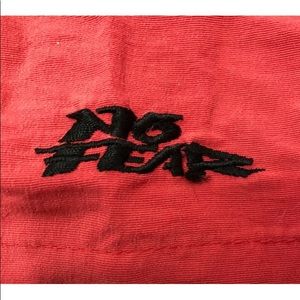 Vintage 90’s Men’s No Fear Red Swimming Trunks  XL